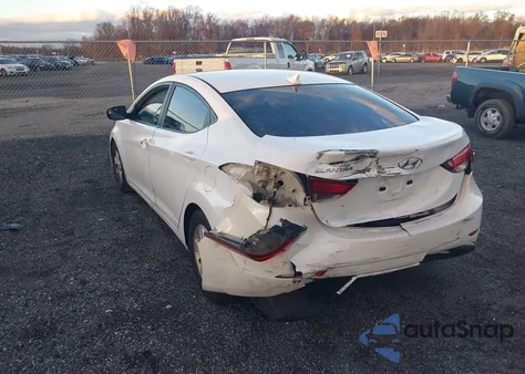 2015 Hyundai Elantra Se from USA, damaged, VIN 5NPDH4AE9FH595731